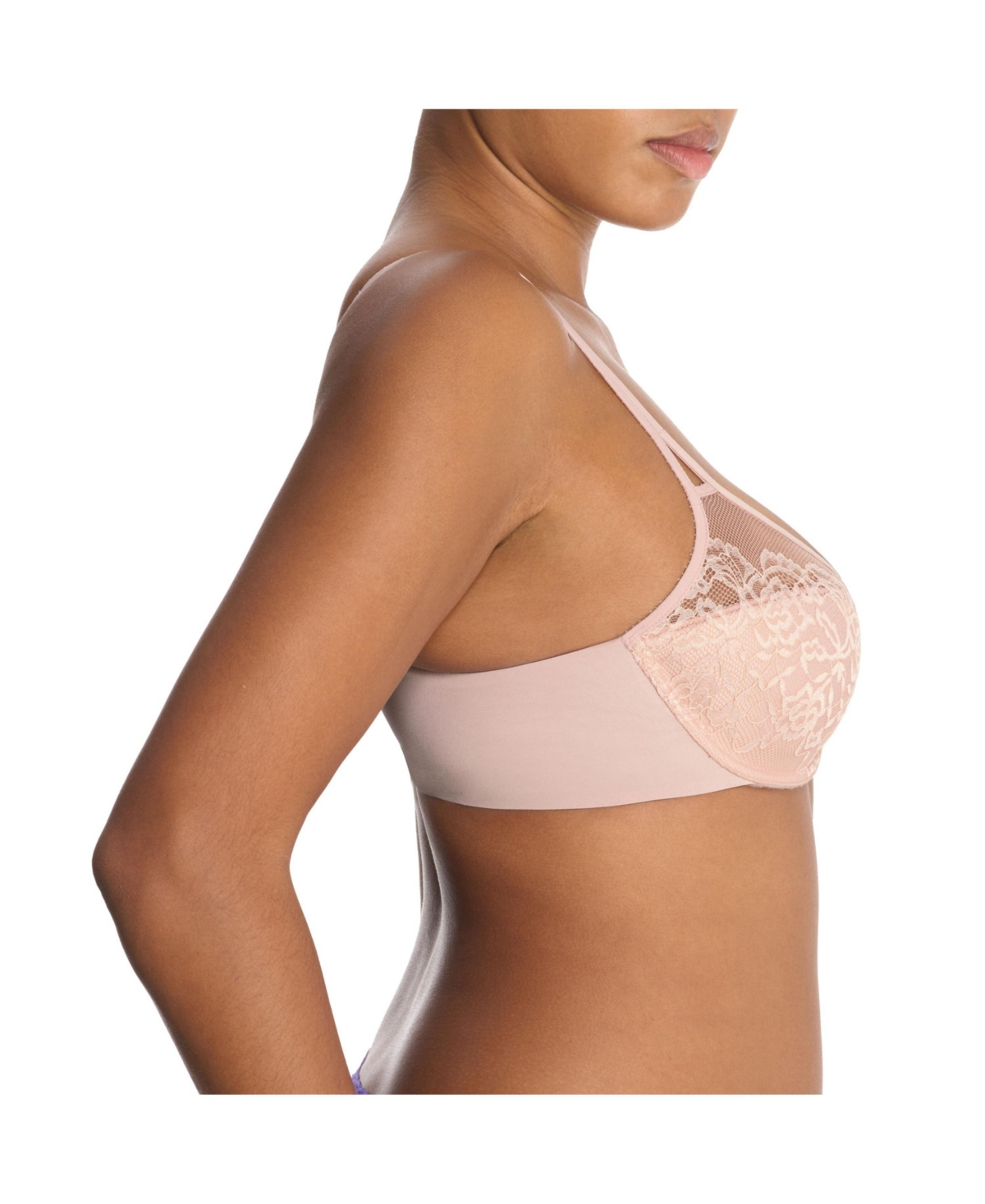 Natori Women's Graceful Full Fit Balconette Contour Underwire Bra -lt ivory