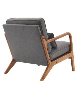 Upholstered Single Lounge Chair, Stylish Indoor Accent Chair for Living Room