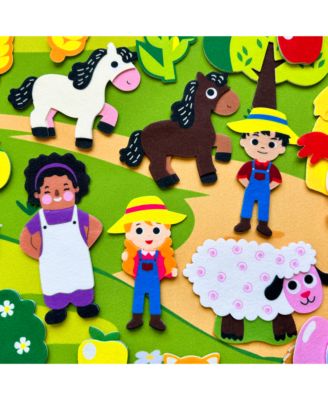 Felt Board for Kids 3-5 Years Old - Social Emotional Preschool Learning