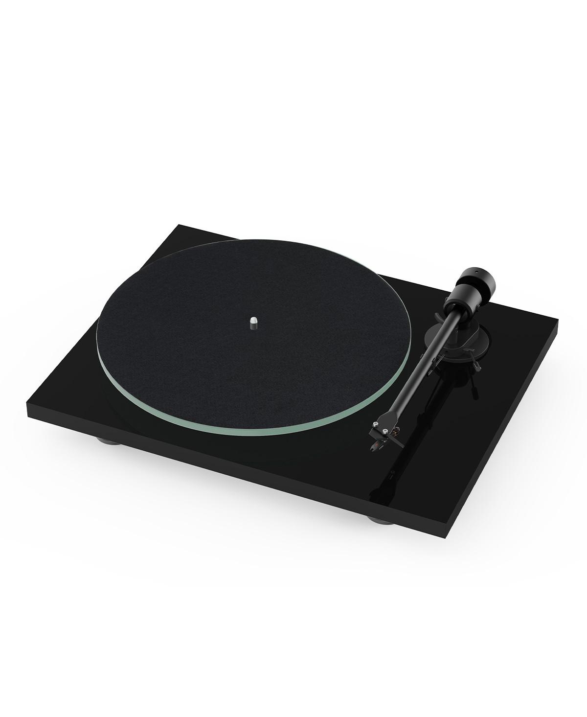 Pro-Ject T1 Evo Phono Turntable with Built-In Preamp & Ortofon Om Cartridge