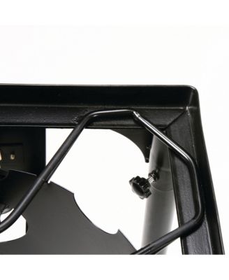 2-Burner Base Camp Stove with Cast Iron Burners and Stand