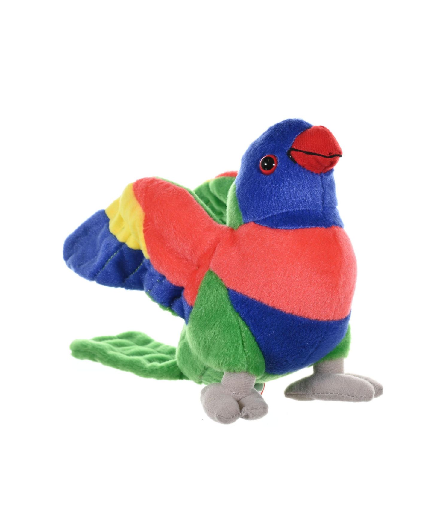 Детская мягкая игрушка Wild Republic Lorikeet Plush, Stuffed Animal, Plush Toy, Gifts for Kids, Cuddlekins 8 Inches — фото 1