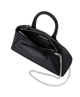 All Over Crystal Satchel Bag