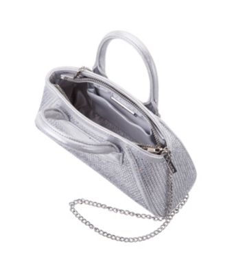 All Over Crystal Satchel Bag