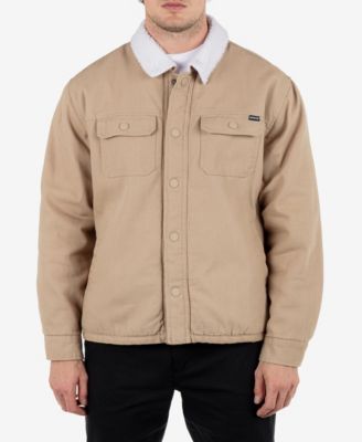 Холщовая футболка с длинным рукавом Hurley Hurley Mens Industry Sherpa на подкладке из парусины 20090₽