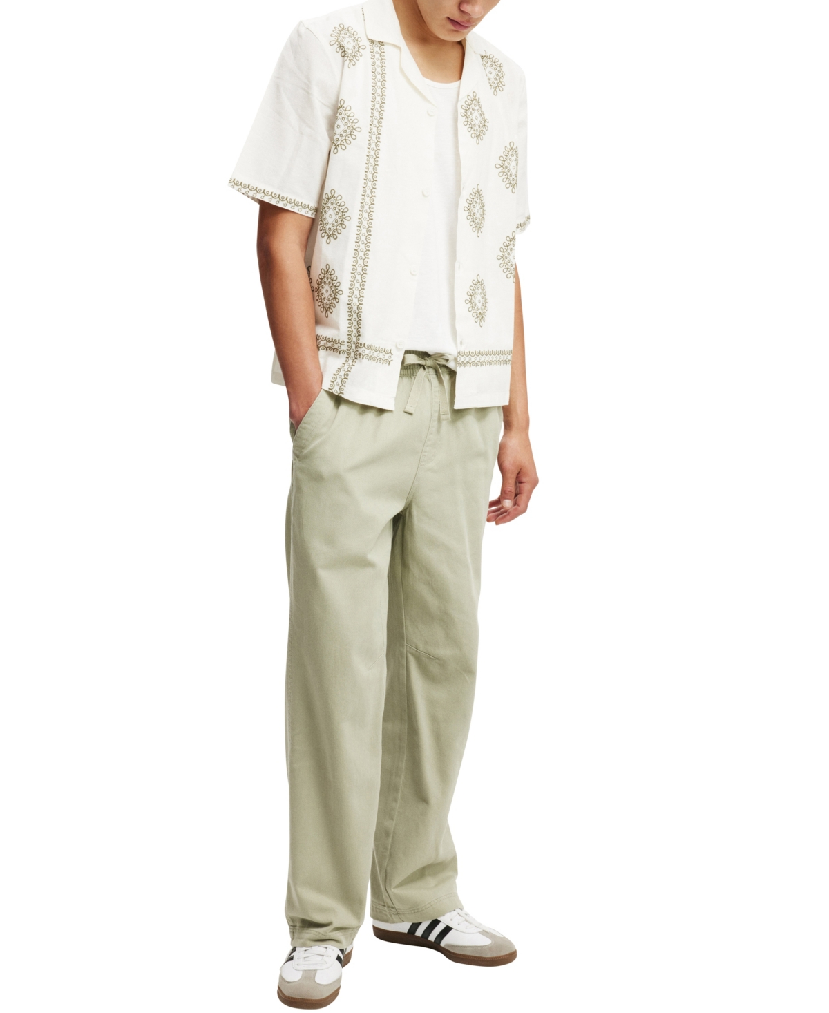Shop Cotton On Men's Everyday Casual Pant In Sage