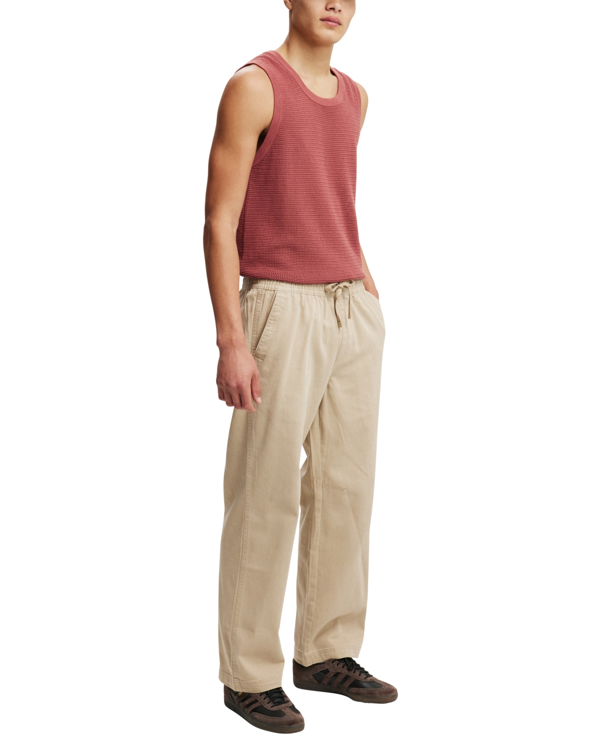 Shop Cotton On Men's Everyday Casual Pant In Light Camel
