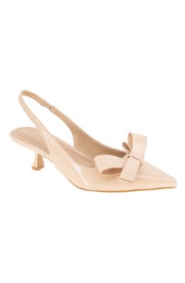 BCBGeneration - Women's Kasti Slingback Kitten-Heel Bow Pumps