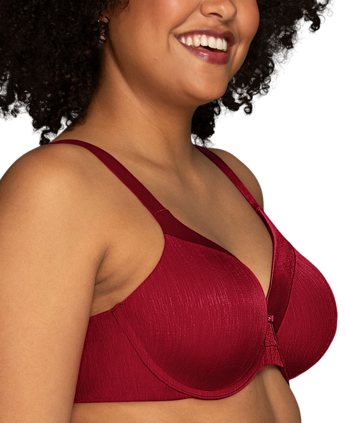 Vanity Fair Illumination Full Figure Underwire Contour Bra 76338 - Holly Red 2