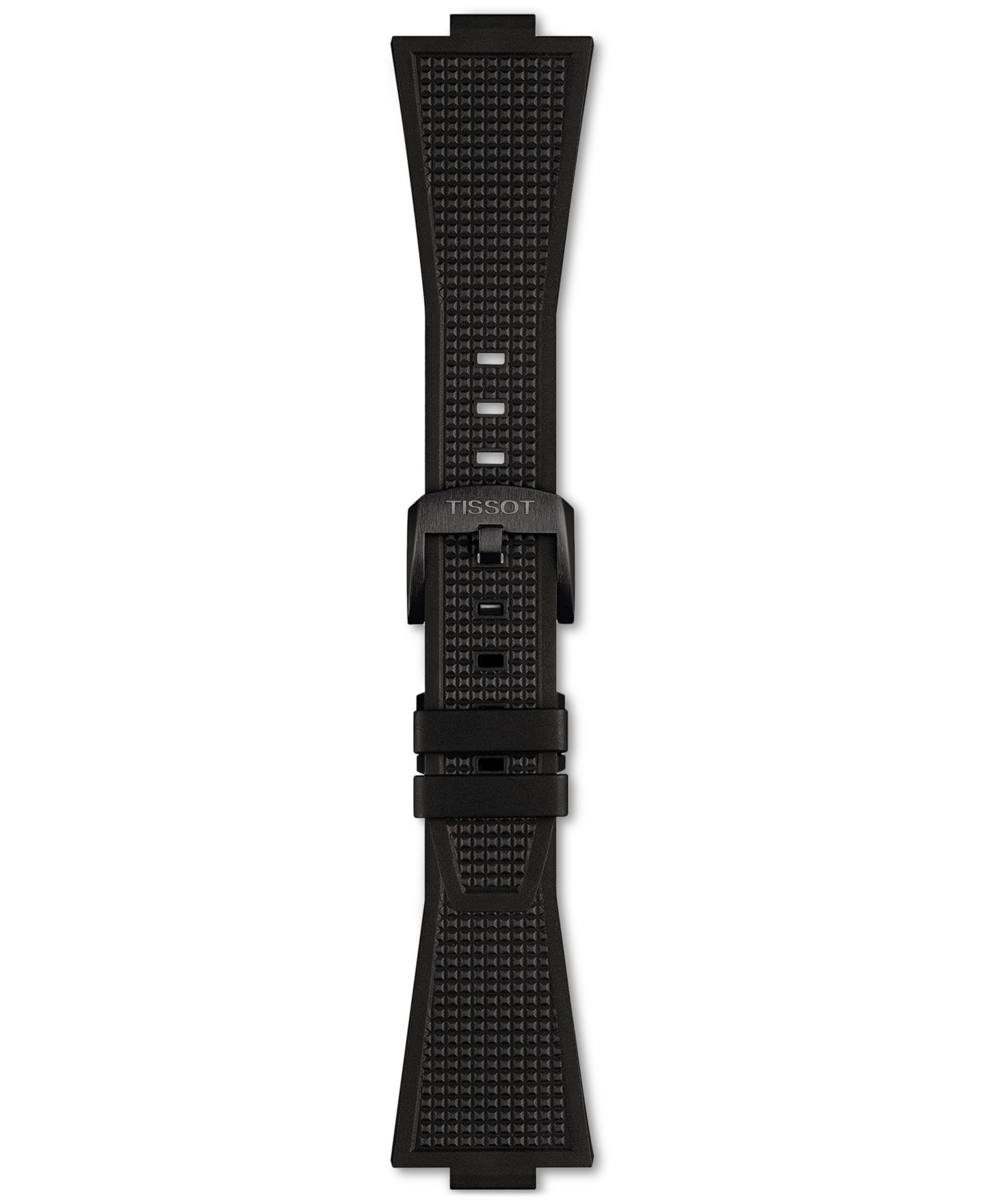 Мужские часы Tissot Swiss Automatic PRX Powermatic 80 Black Rubber Strap Watch 40mm — фото 7