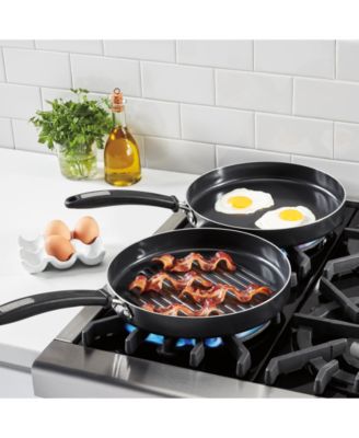 Ceramic Nonstick Grill Pan & Griddle Set