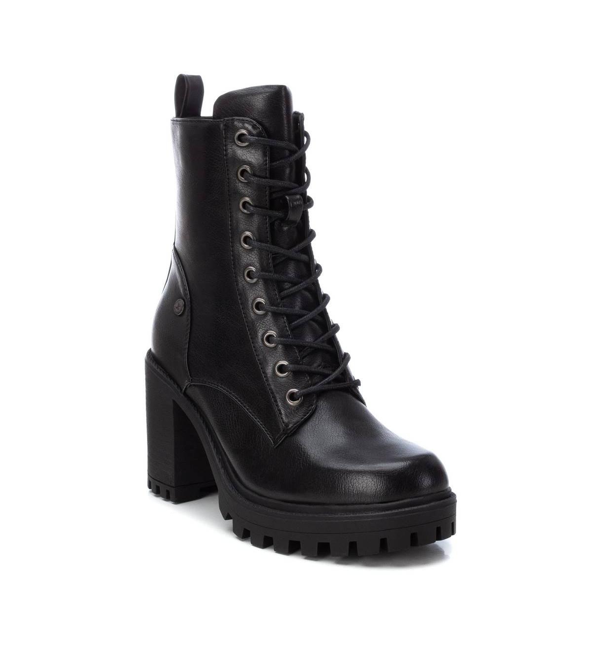 Xti Women's Casual Heeled Combat Booties By