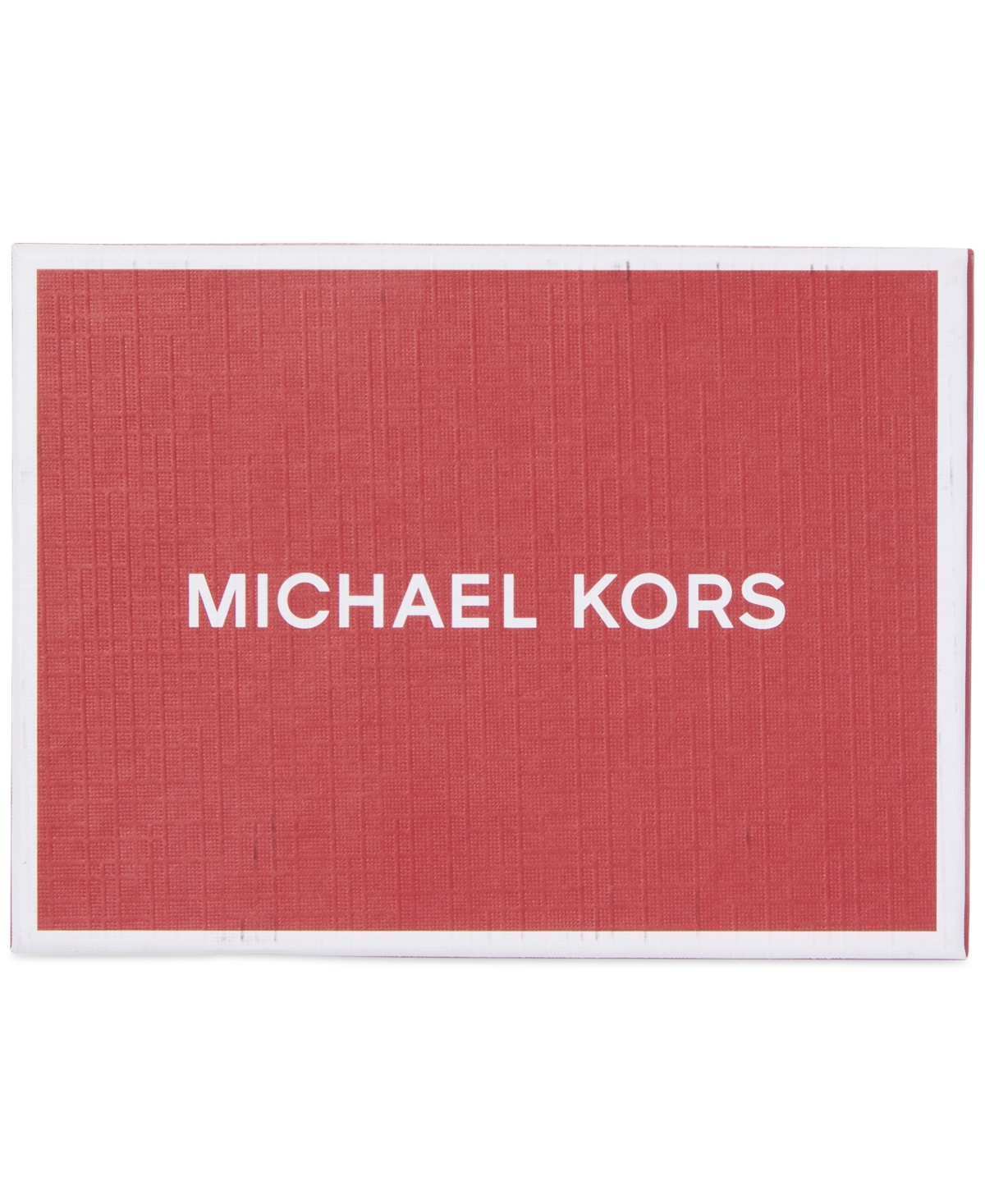 MICHAEL KORS MEN'S SIGNATURE MONOGRAM PRINT CARD CASE 
