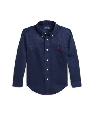 Boys 2-7 Linen Shirt