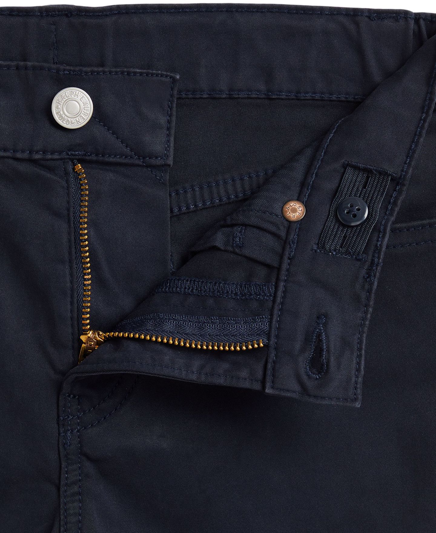 Брюки Polo Ralph Lauren Sullivan Slim Stretch Sateen для мальчиков, цвет: Тёмно-синий — фото 3