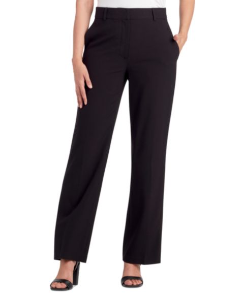 Женские брюки BCX Juniors' Straight-Leg, цвет: Чёрный
