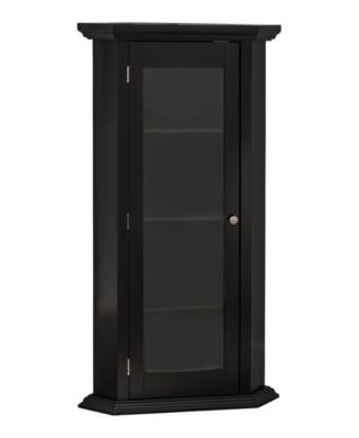 Cambridge Corner Curio Storage Cabinet