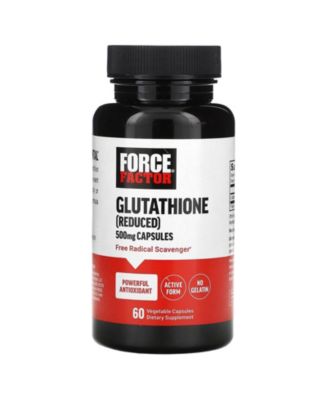 Force Factor Glutathione (Reduced) 500 mg - 60 Vegetable Capsules - Macy's