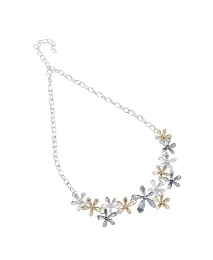 SOHI Women's The Daisy Collar Necklace