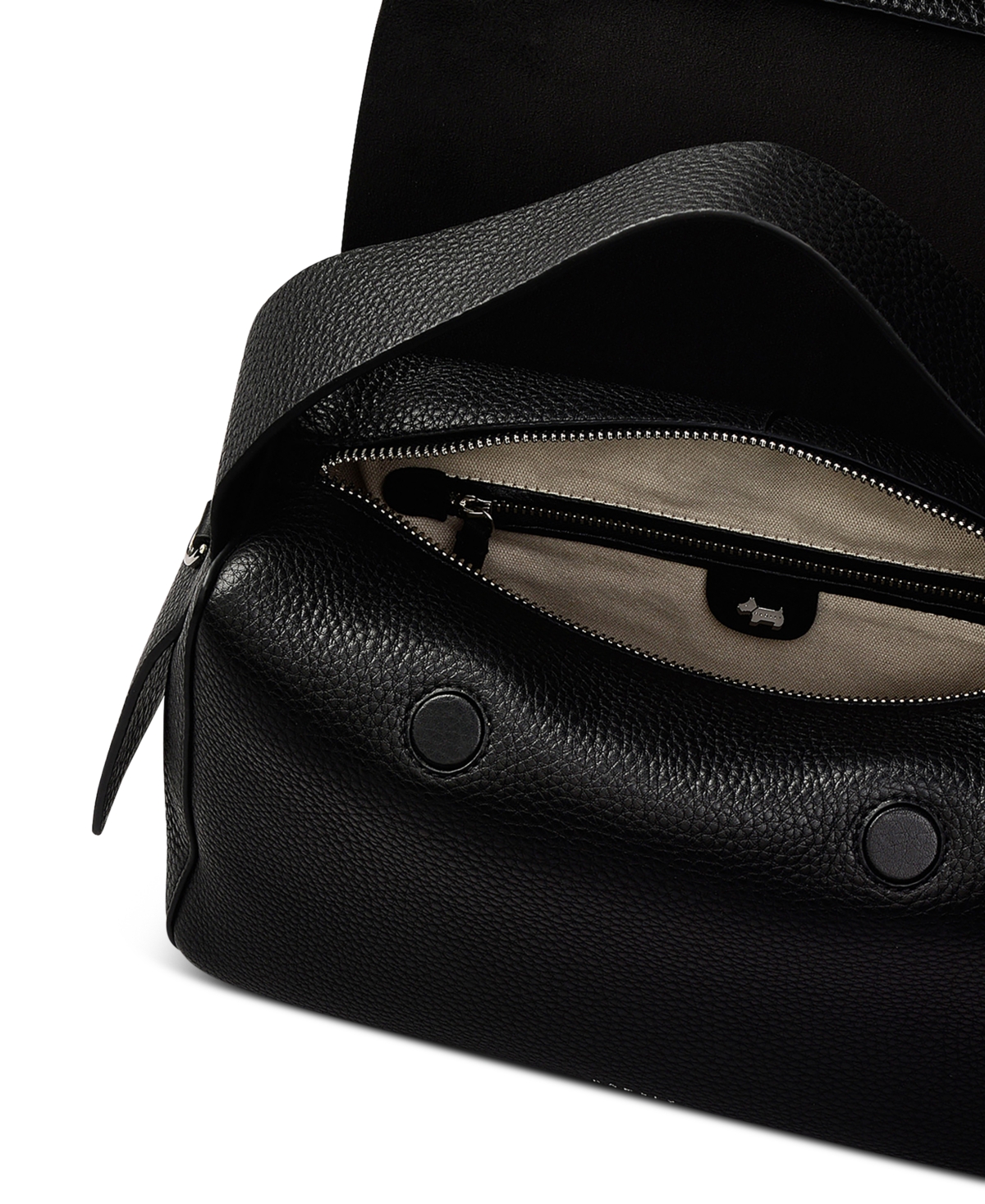 RADLEY LONDON DE BEAUVOIR LEATHER ZIP TOP GRAB BAG 