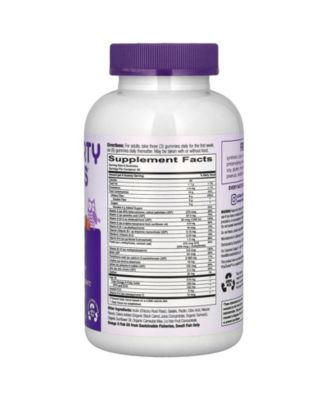 Adult Formula and Fiber  Lemon  Strawberry Banana  and Orange  -  180 Gummies