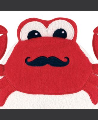 Boys Cotton Hooded Critter Wrap