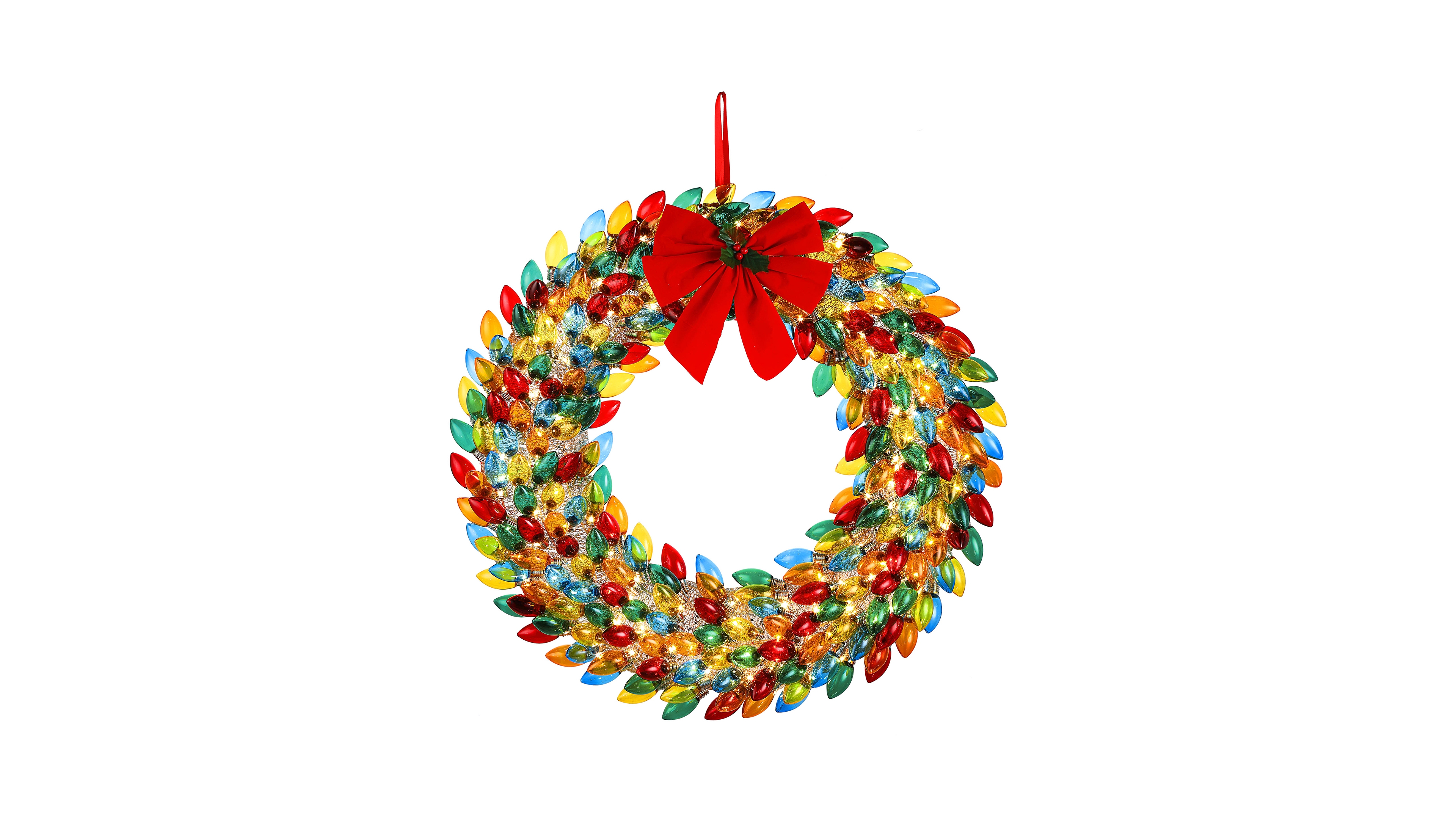 Mr. Christmas 30" Retro C9 Bulb Wreath