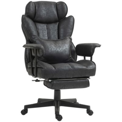 396lbs. Big and Tall Office Chair with Footrest & Wide Seat,