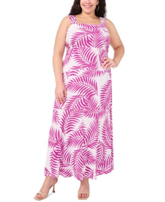 Vince Camuto - Plus Size Sleeveless Square-Neck Maxi Dress
