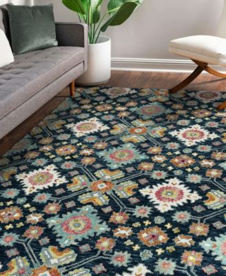 Amer Rugs Jackson Jac3 Rug Collection In Navy
