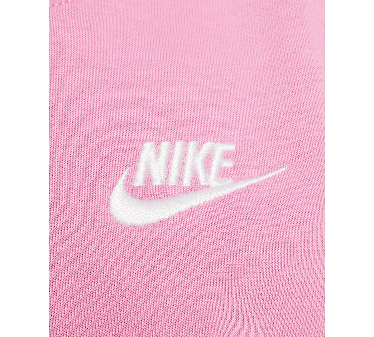 Nike Big Girls Sportswear Club Fleece Oversized-Fit Hoodie -whi