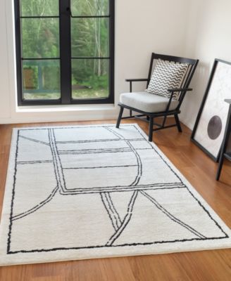 Monotone MNT1 5'x8' Area Rug