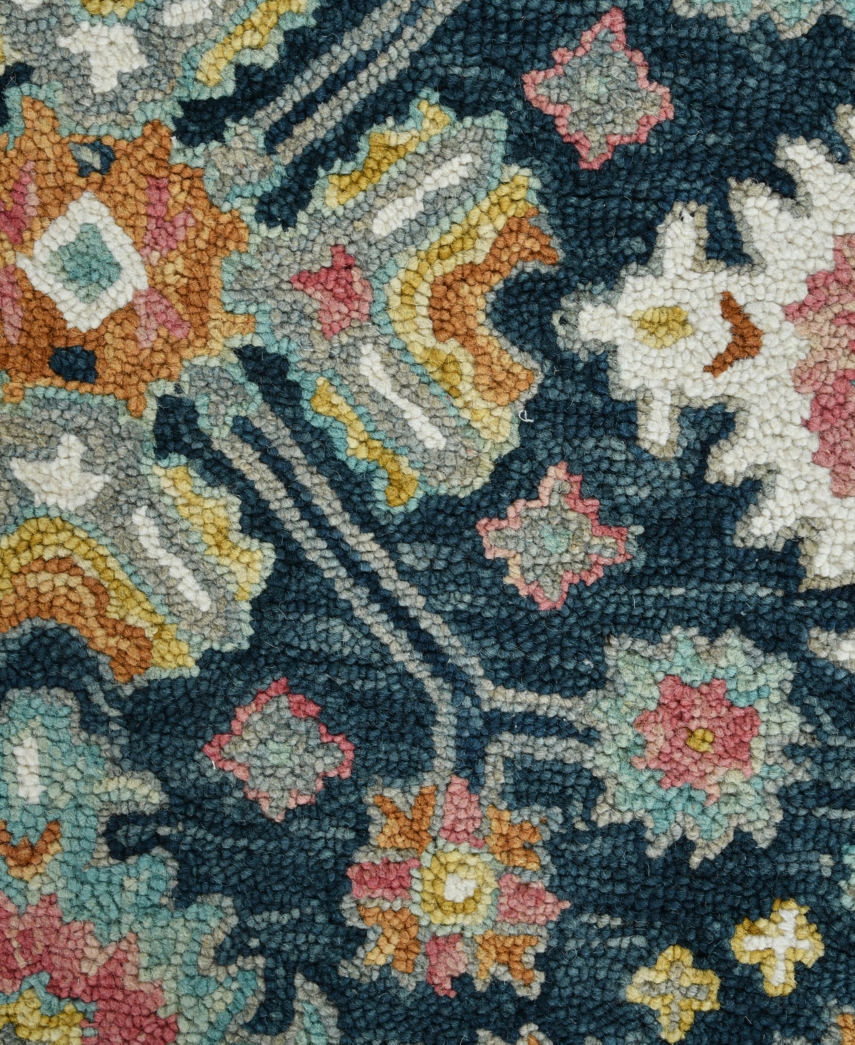 Amer Rugs Jackson Jac3 4'x6' Area Rug In Navy
