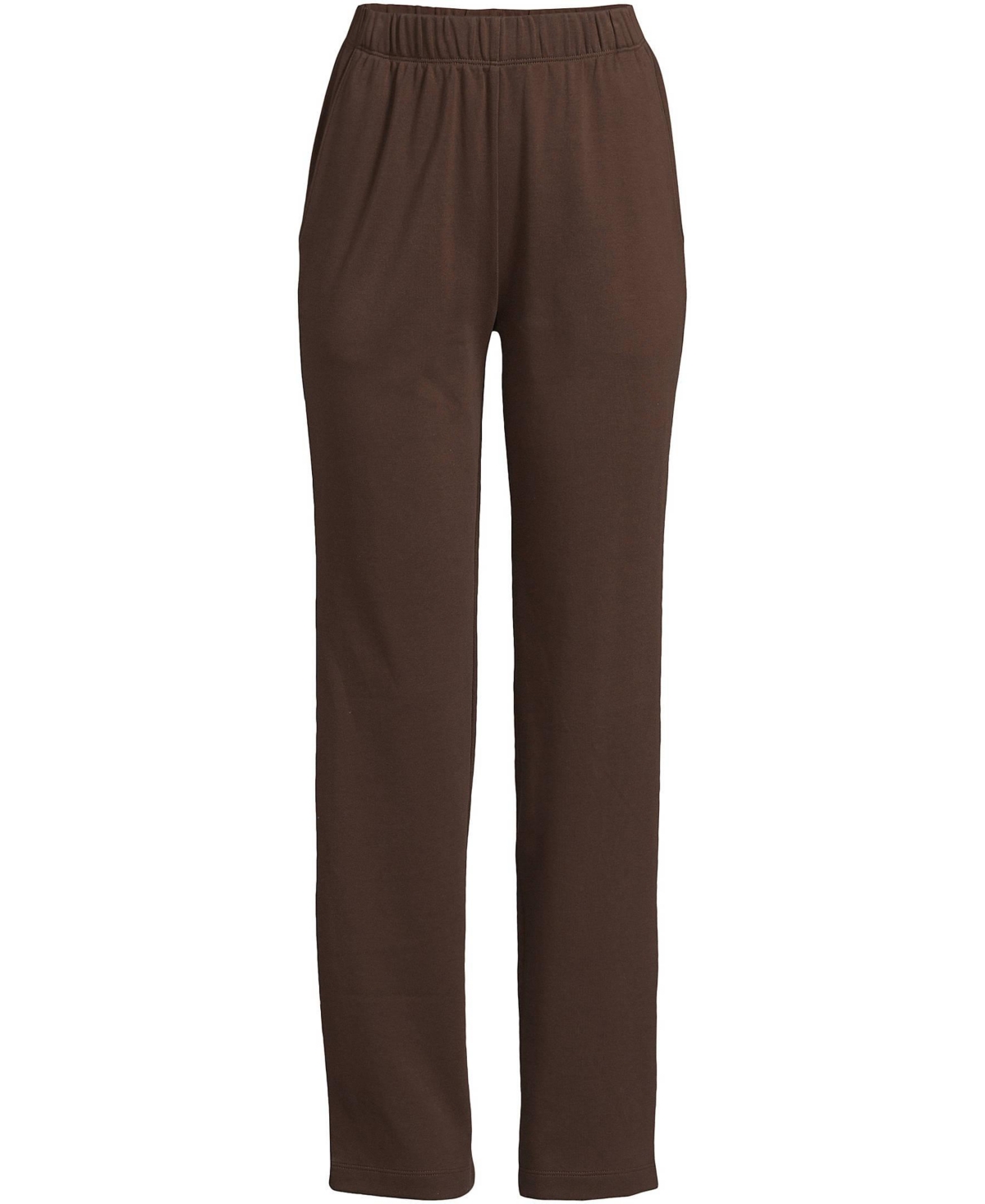 Lands' End Women's Tall Sport Knit High Rise Pants