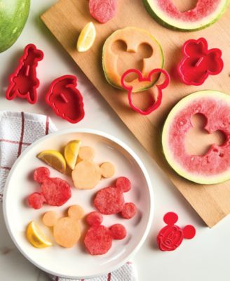 Bake with Mickey Mouse 8-Piece Cookie Cutter and Stamp Set