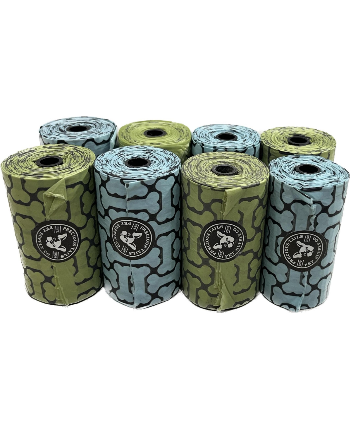 Precious Tails Biodegradable Dog Poop Bags, Leak-Proof and Durable Waste Bag Rolls, 240 ct