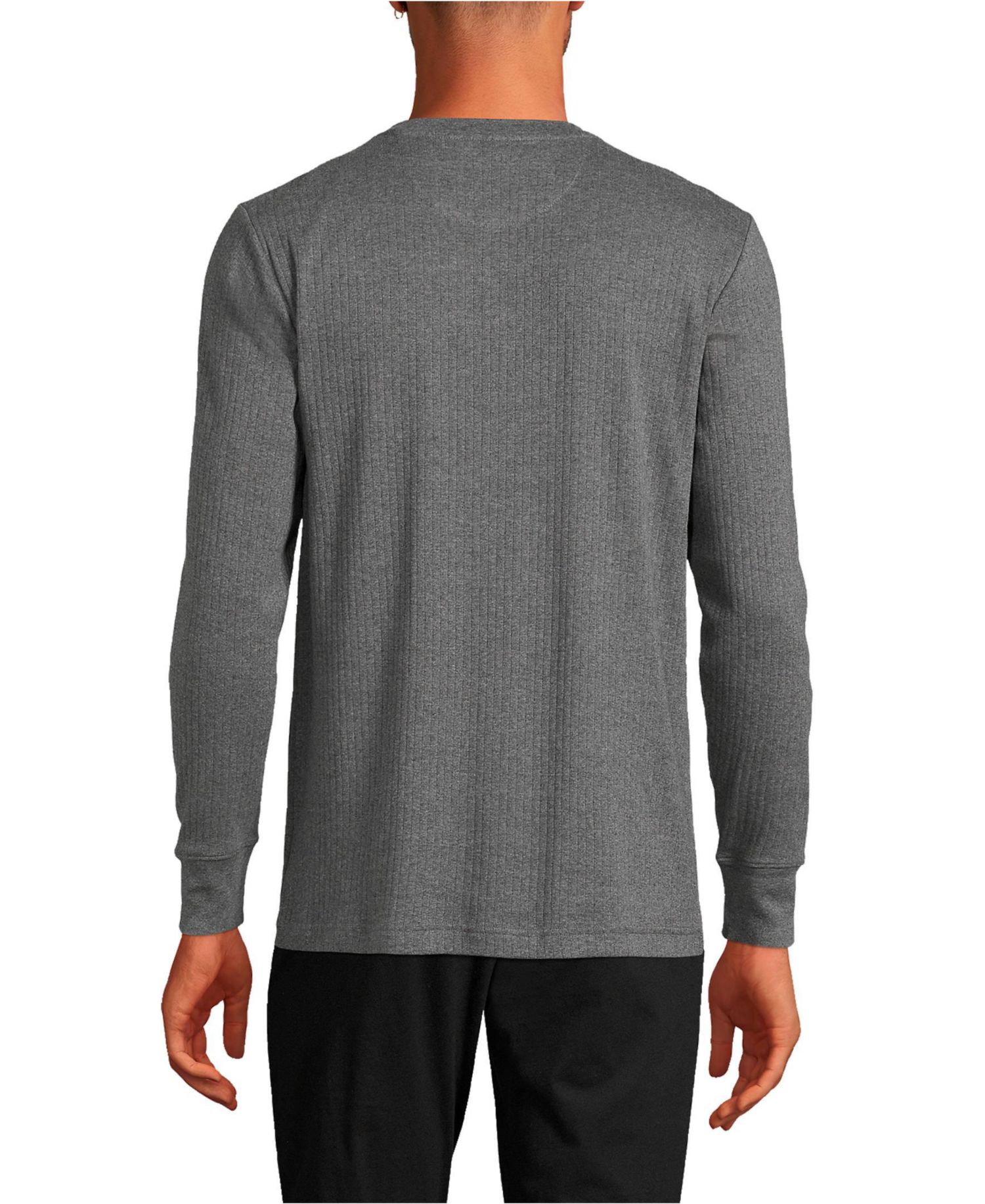 Men's Knit Rib Pajama Henley