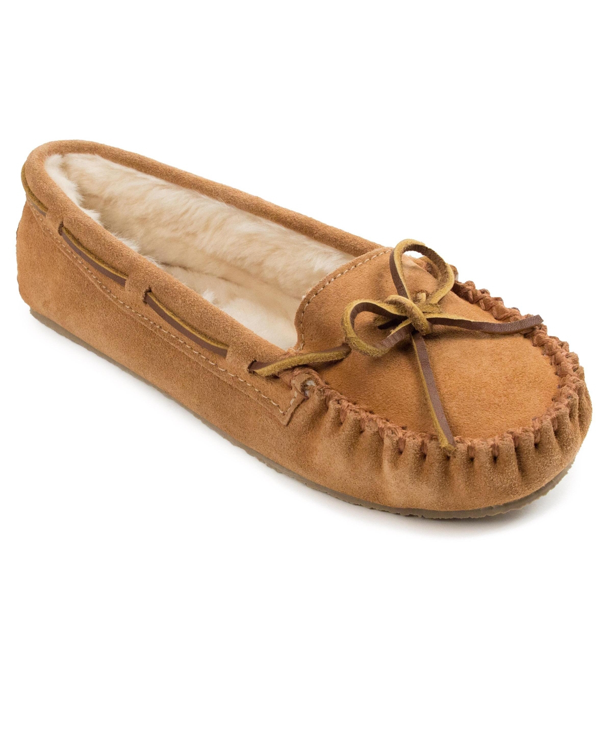 Minnetonka Women's Cally Wide Width Slippers