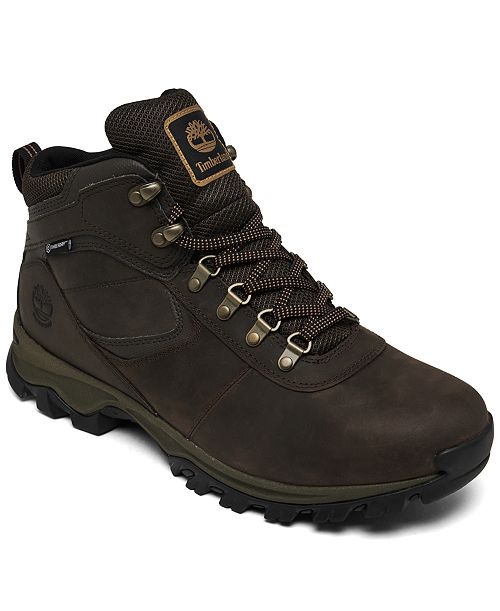 alfani Timberland Men's Mt. Maddsen Mid Waterproof Hiking Boots from Finish Line Brands