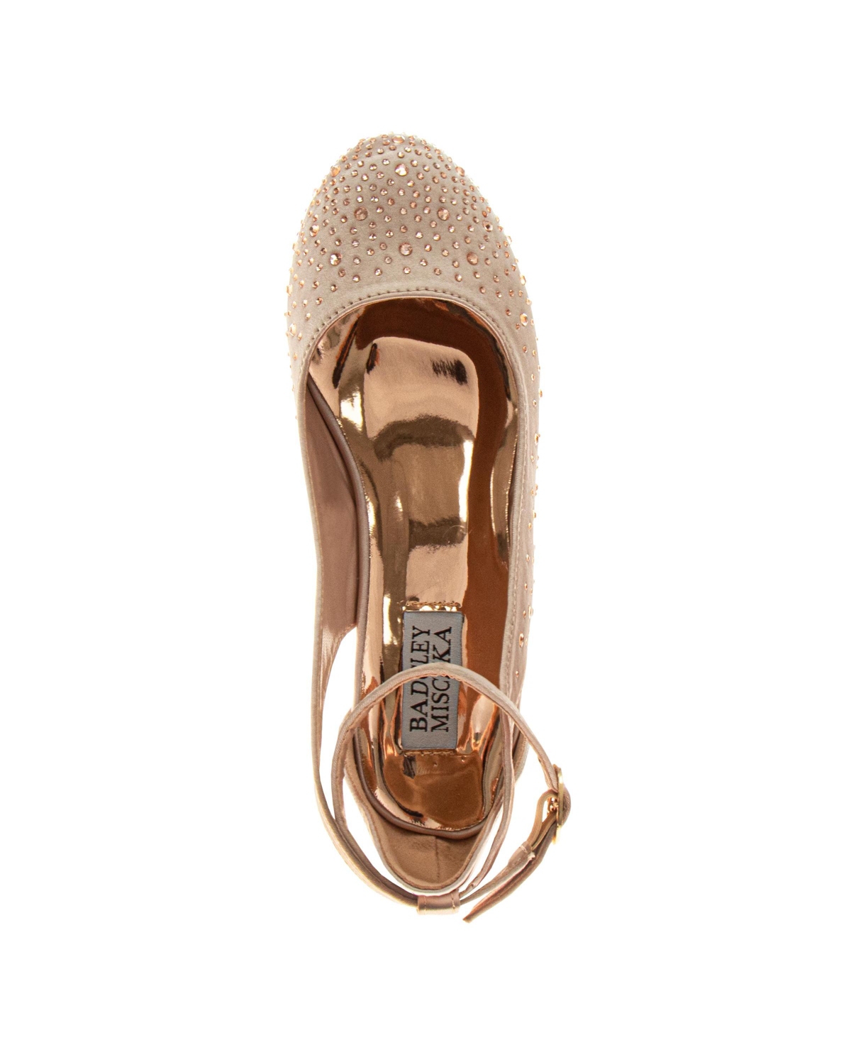 Badgley Mischka Little Girls Low Heeled Dress Shoes. (Little Kids/Big Kids)