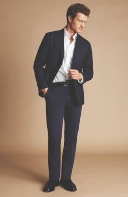 Чарльз Тирвитт Charles Tyrwitt мужской блейзер надлежащего покроя, приталенный пиджак