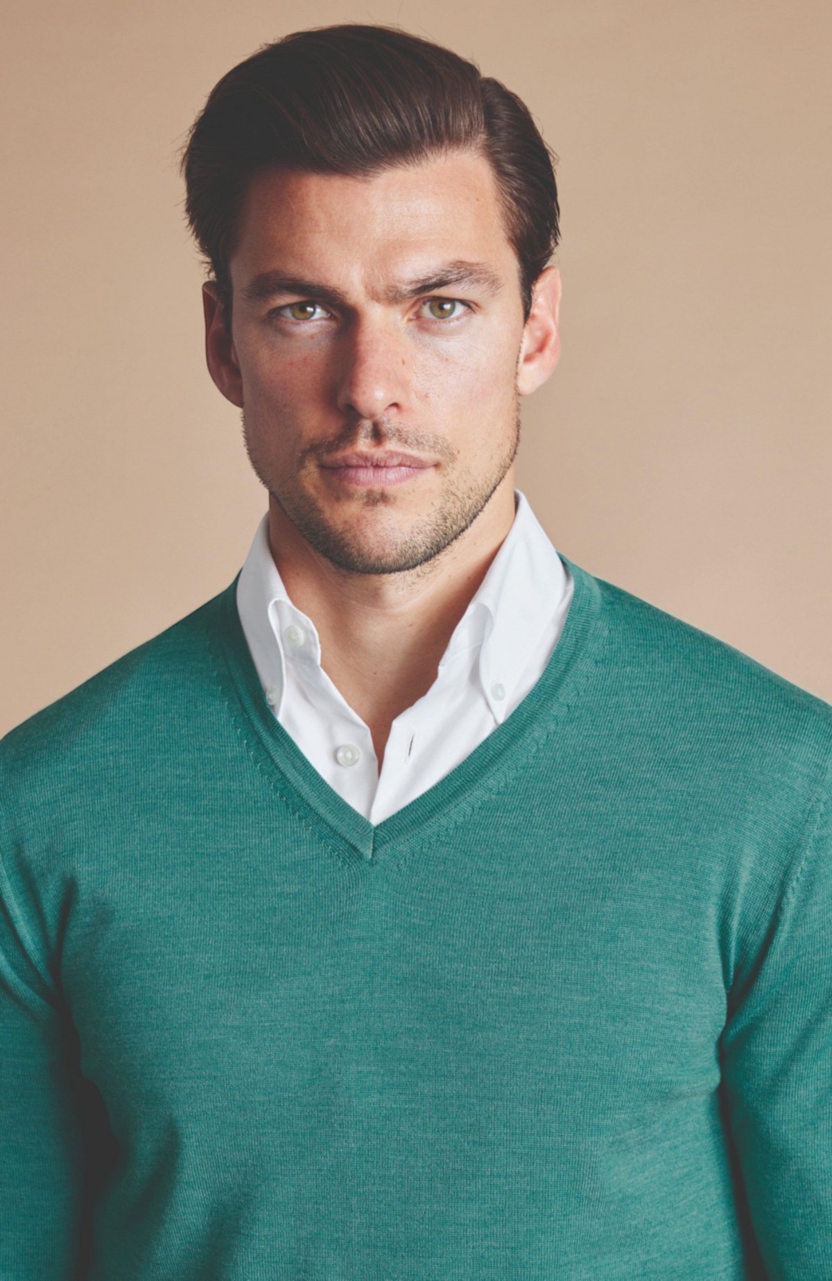 Charles Tyrwhitt Men's Pure Merino V Neck Sweater