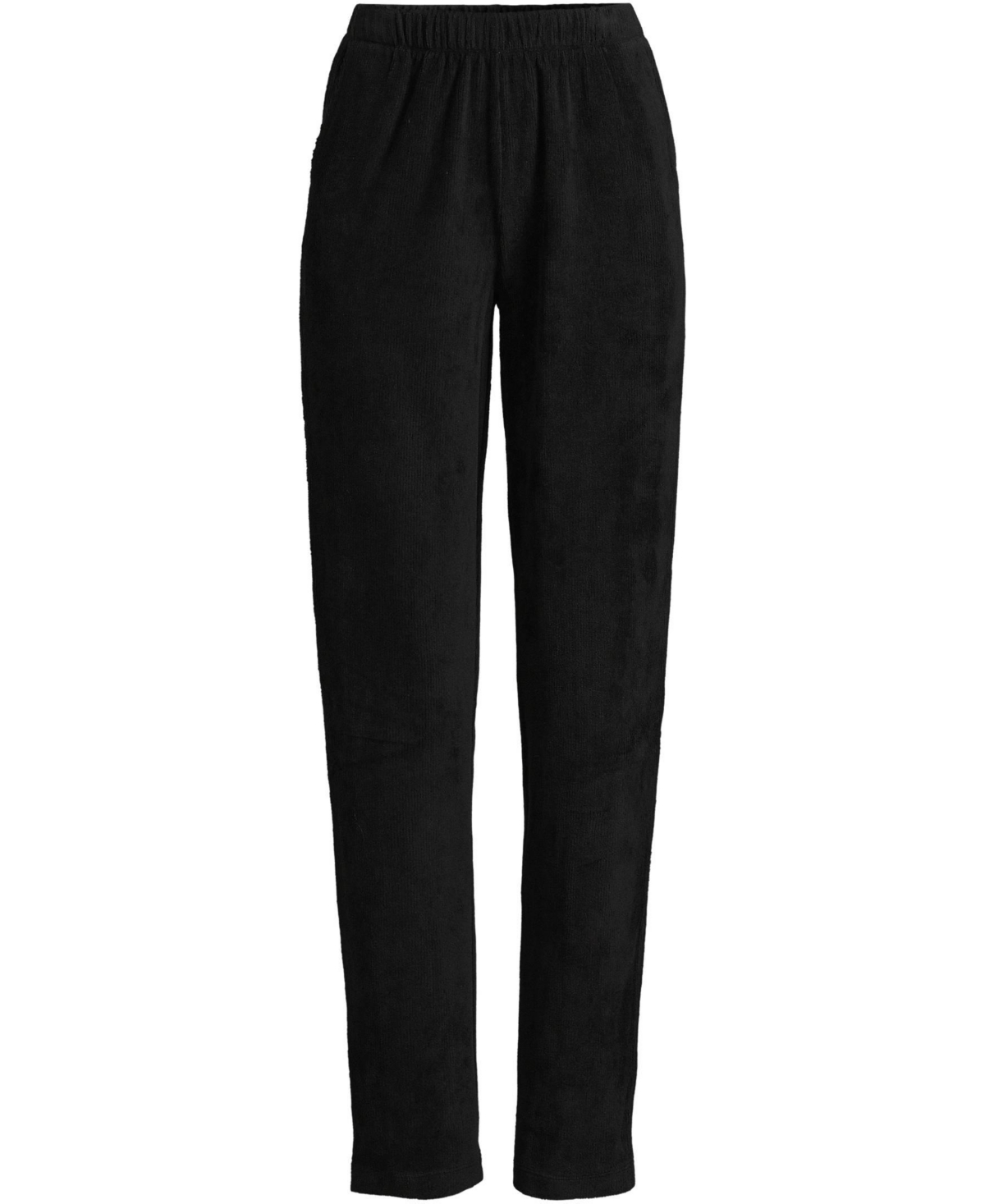 Lands' End Women's Tall Sport Knit High Rise Corduroy Pants