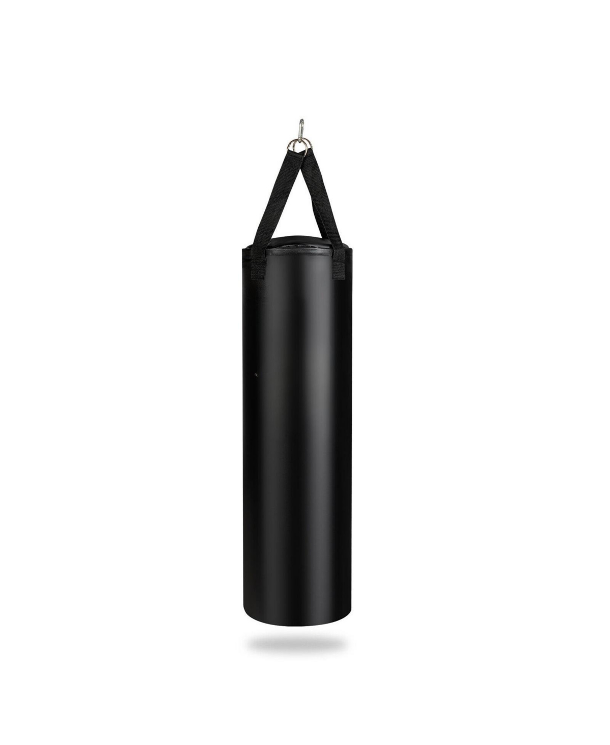 56/63Lbs Filled Punching Bag Set with Boxing Gloves - Black