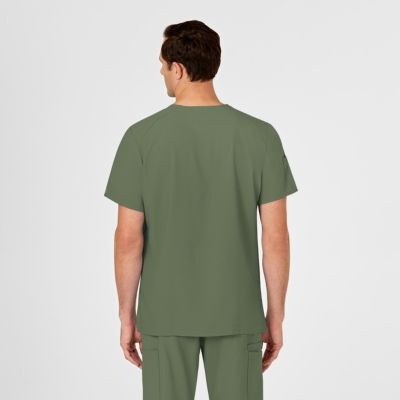 Men's W123 V-Neck Scrub Top