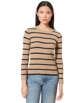 Melissa Paige - Women's Ribbed Striped Sweater