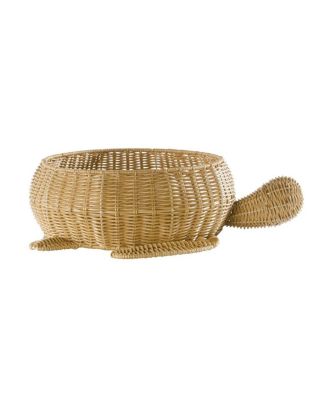 Kaplan Early Learning Turtle Washable Wicker Floor Basket