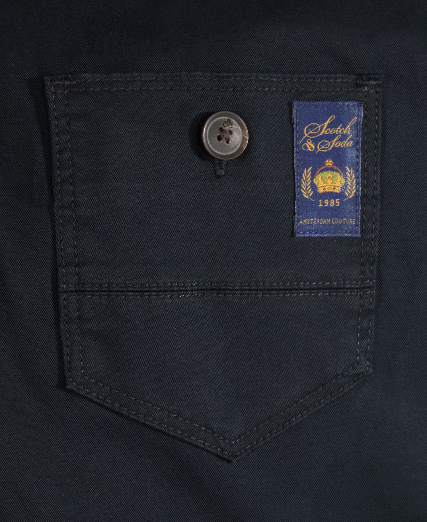Big Boys Stretch Cotton Twill Pant