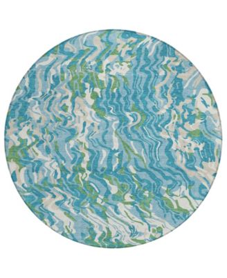 Addison Chantille Machine Washable ACN1038 8'x8' Round Area Rug