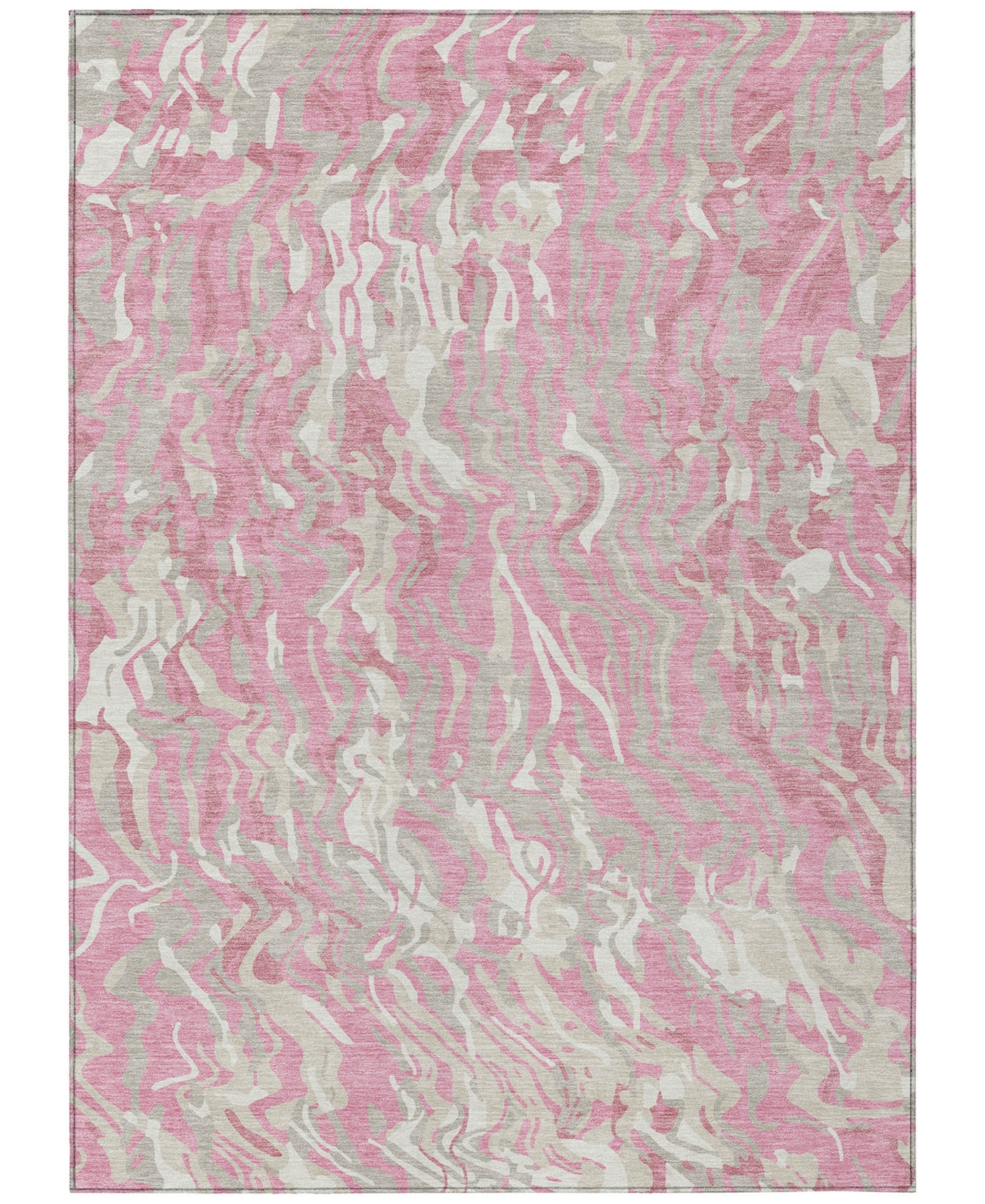 Addison Chantille Machine Washable Acn1038 2'6"x3'10" Area Rug In Pink
